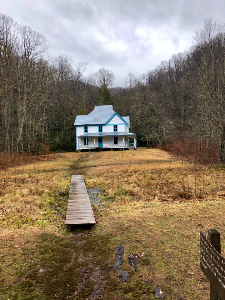 Hiram Caldwell House, Cataloochee, NC 