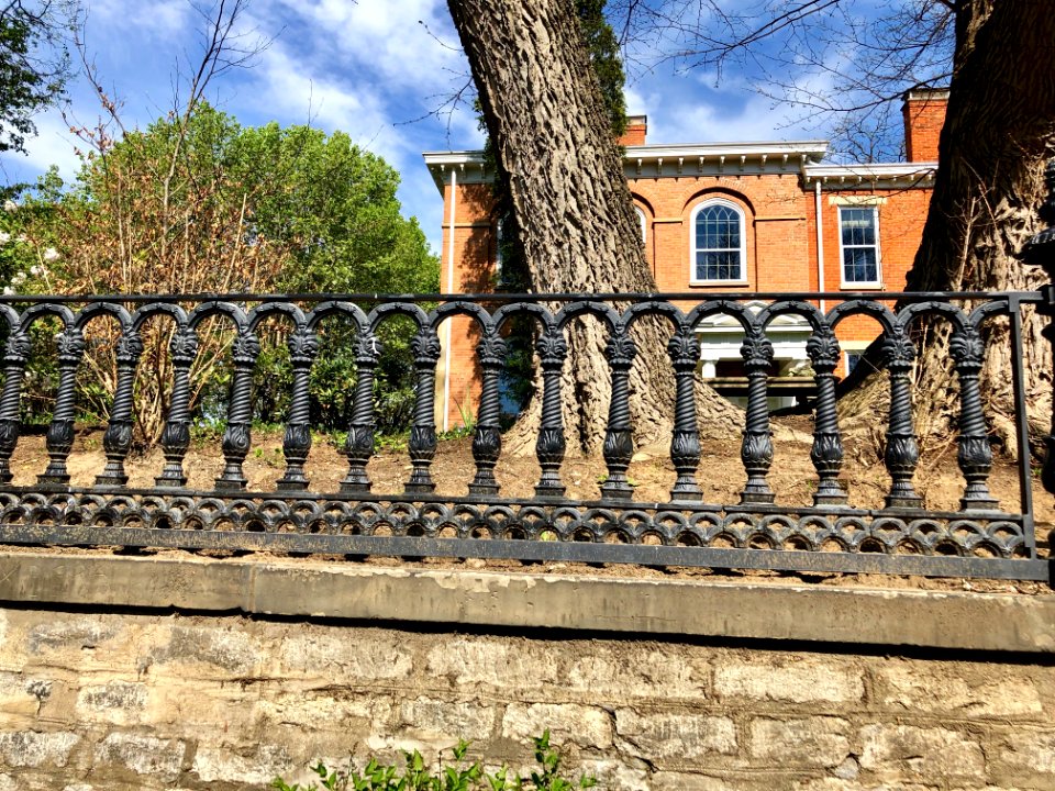 Fence, Thomas Carneal House, Licking Riverside, Covington,… 