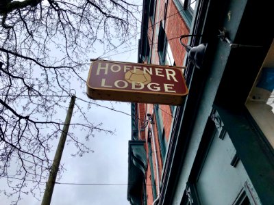 Hoffner Lodge Sign, Northside, Cincinnati, OH photo