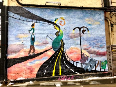 Mural, Hamilton Avenue, Northside, Cincinnati, OH 