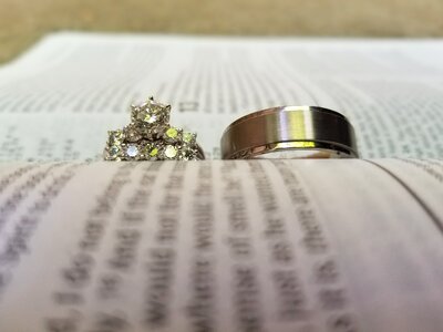 Wedding rings love marriage