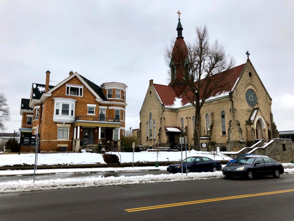 Old St. Patrick's Church and Blue Rock Street, Northside, … 