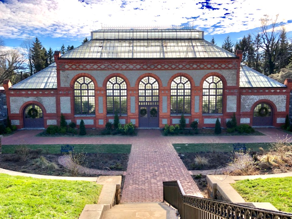 Walled Garden Conservatory, Biltmore Estate, Asheville, NC… 