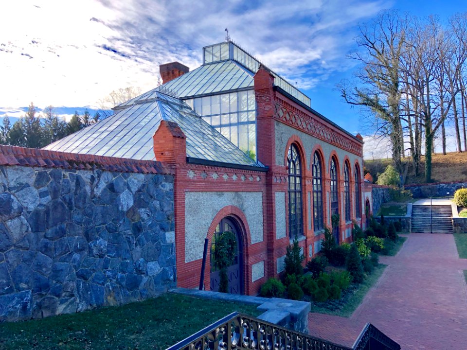 Walled Garden Conservatory, Biltmore Estate, Asheville, NC… 