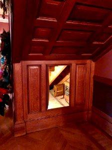 Wood Paneled Stair, Biltmore House, Biltmore Estate, Ashev… photo