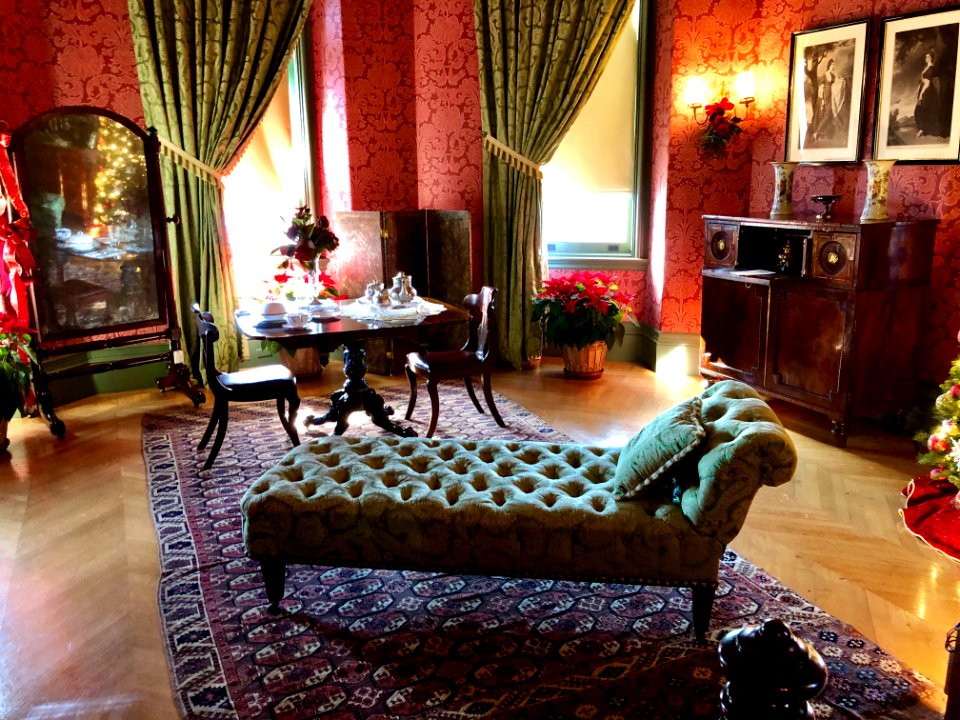 Damask Room, Biltmore House, Biltmore Estate, Asheville, N… 