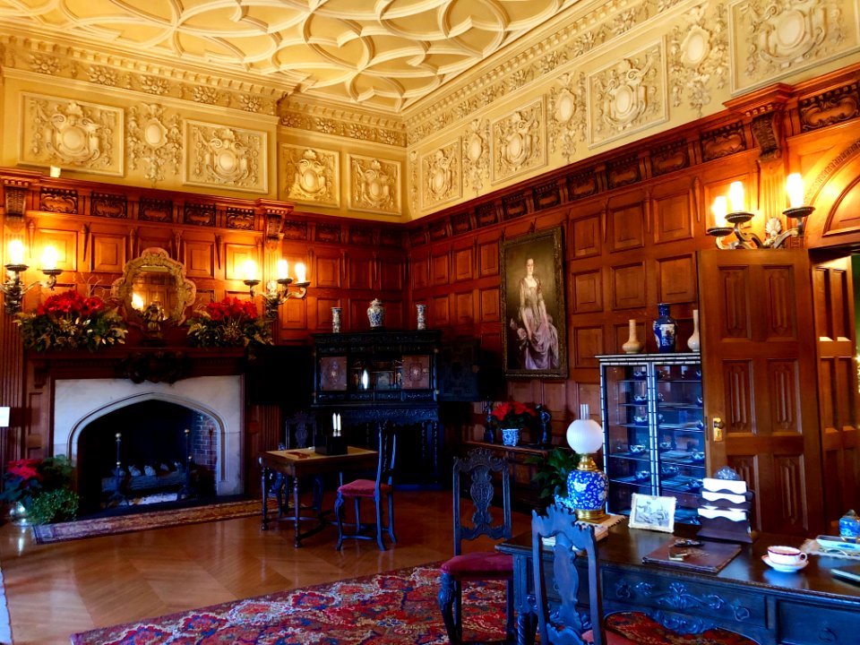 Oak Sitting Room, Biltmore House, Biltmore Estate, Ashevil… 