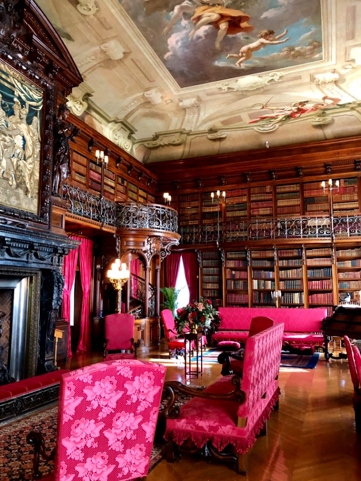 Library, Biltmore House, Biltmore Estate, Asheville, NC 