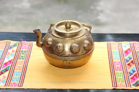 Metal jug bhutan hotel