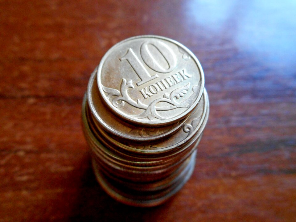 Money handful russian