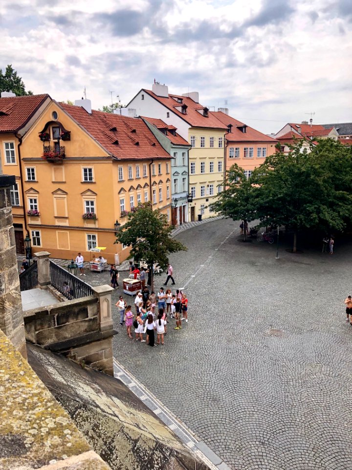 Na Kampě from Karlův Most, Malá Strana, Praha, Hlavní Měst… 