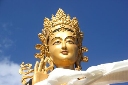Bhutan thimphu blue god photo