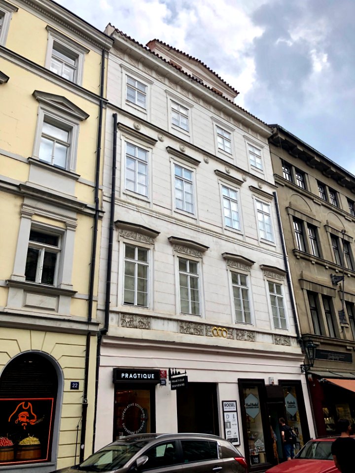 Dům U Tří Zlatých Prstenů, Malá Strana, Praha, Hlavní Měst… 