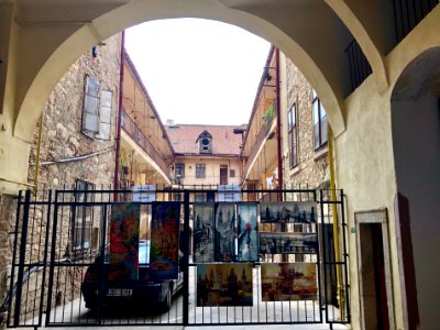 Courtyard, Mostecká, Malá Strana, Praha, Hlavní Město Prah… 