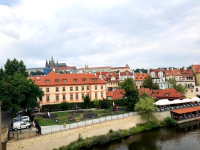 Na Kampě from Karlův Most, Malá Strana, Praha, Hlavní Měst… 