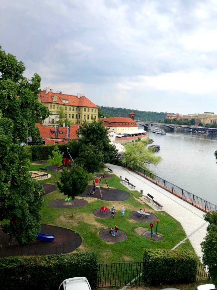 Na Kampě from Karlův Most, Malá Strana, Praha, Hlavní Měst… 