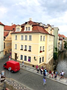 Čertovka from Karlův Most, Malá Strana, Praha, Hlavní Měst… 