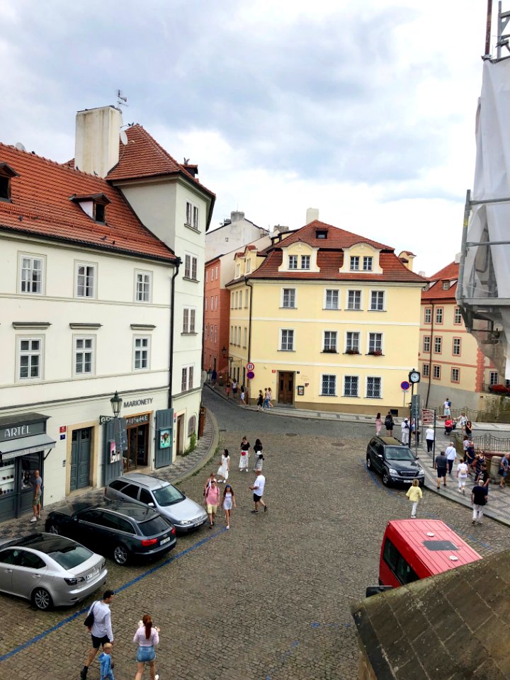 U Lužického Semináře from Karlův Most, Malá Strana, Praha,… 