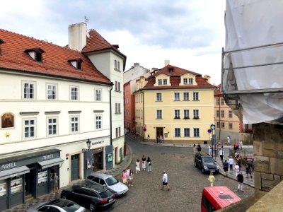 U Lužického Semináře from Karlův Most, Malá Strana, Praha,… 
