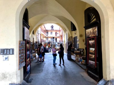 Courtyard, Mostecká, Malá Strana, Praha, Hlavní Město Prah… 