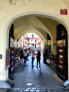 Courtyard, Mostecká, Malá Strana, Praha, Hlavní Město Prah… 