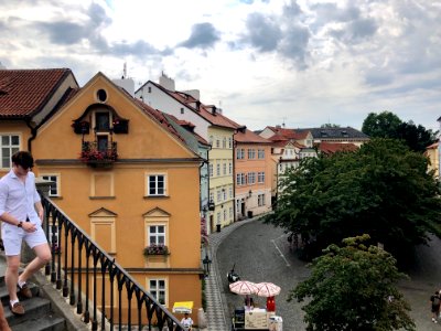Na Kampě from Karlův Most, Malá Strana, Praha, Hlavní Měst… 