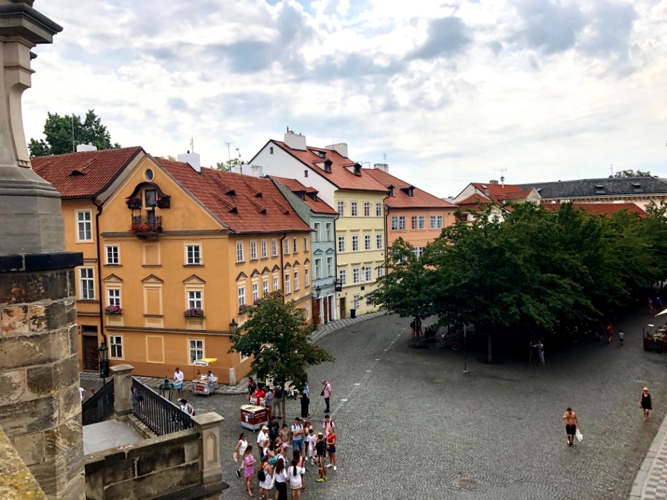 Na Kampě from Karlův Most, Malá Strana, Praha, Hlavní Měst… 