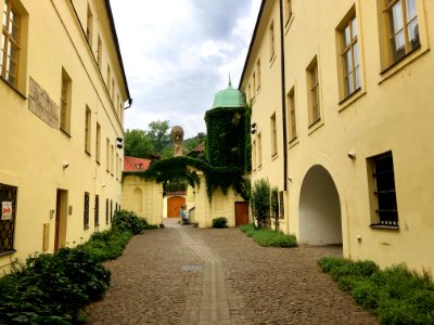 Courtyard, Karmelitská, Malá Strana, Praha, Hlavní Město P… 