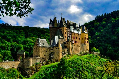 Fairy tale world old building landscape
