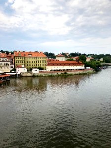 Vltava from Karlův Most, Malá Strana, Praha, Hlavní Město … 
