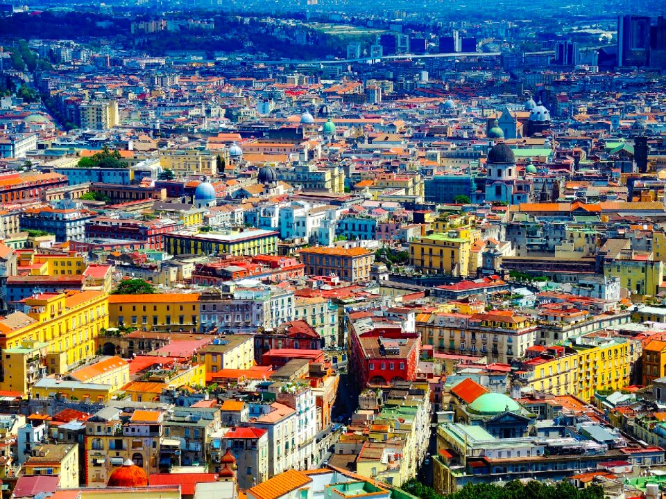 Urban colorful architecture