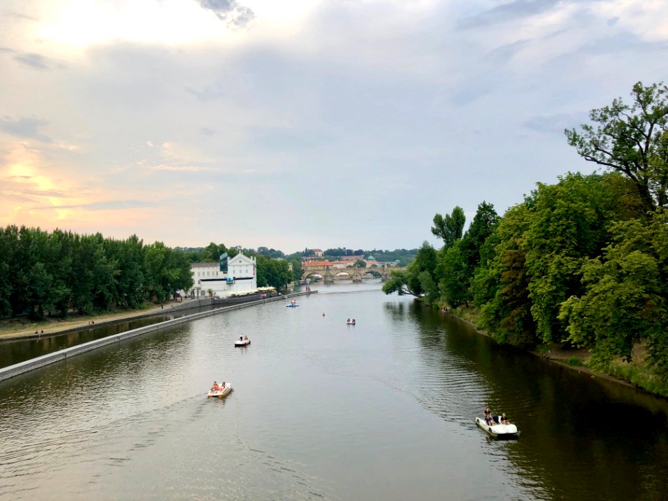 Vltava from Most Legií, Malá Strana, Praha, Hlavní Město P… 