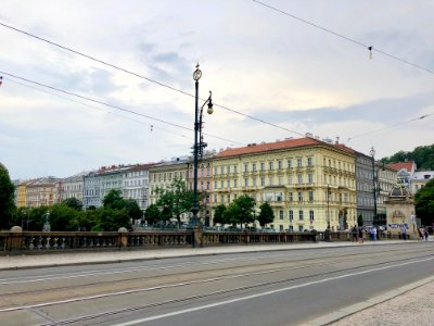 Malá Strana from Most Legií, Malá Strana, Praha, Hlavní Mě… photo