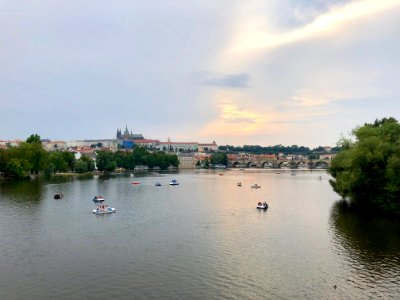 Malá Strana from Most Legií, Malá Strana, Praha, Hlavní Mě… photo