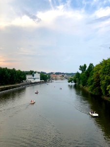 Vltava from Most Legií, Malá Strana, Praha, Hlavní Město P… 