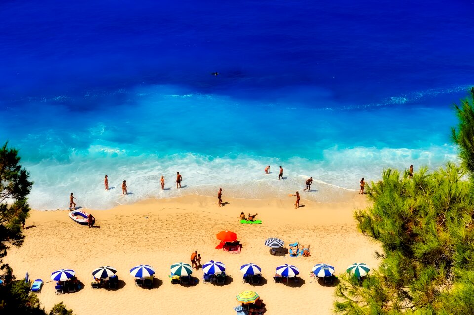 Swimmers vacation holiday