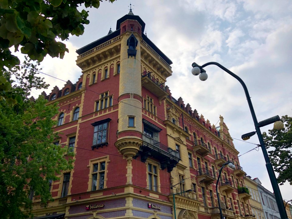 Bellevue, Smetanovo Nábřeží, Staré Město, Praha, Hlavní Mě… 