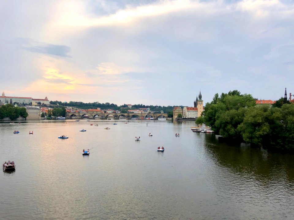 Vltava from Most Legií, Staré Město, Praha, Hlavní Město P… 