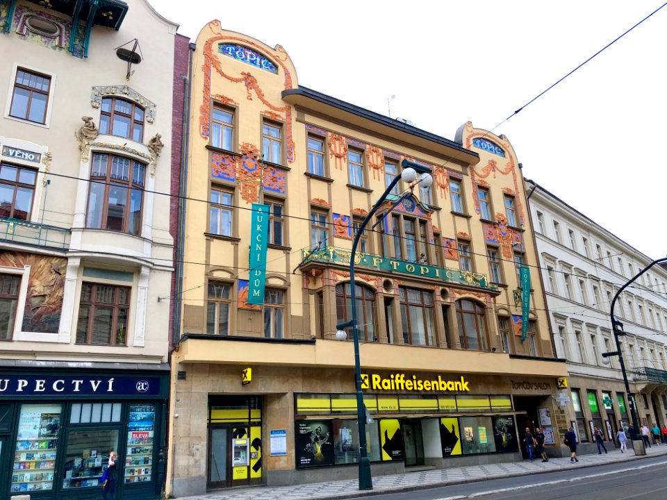 Bývalé Topičovo Nakladatelství, Staré Město, Praha, Hlavní… 