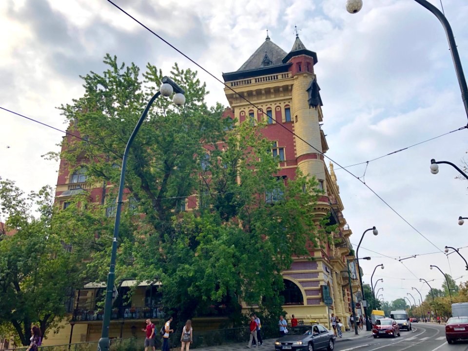 Bellevue, Smetanovo Nábřeží, Staré Město, Praha, Hlavní Mě… 
