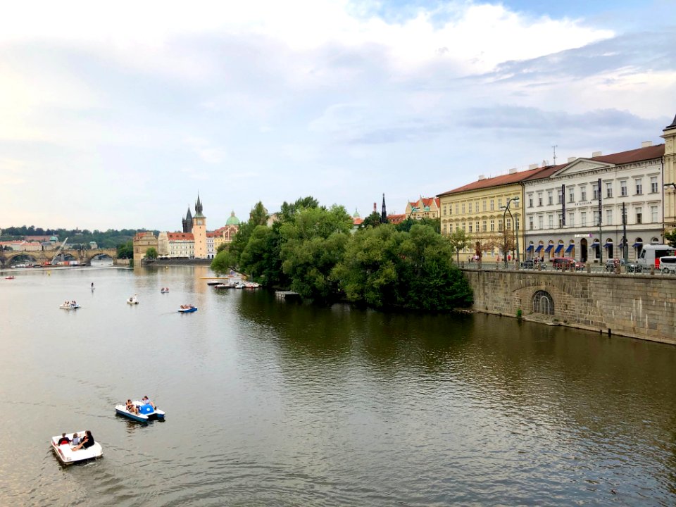 Staré Město from Malá Strana, Praha, Hlavní Město Praha, Č… 