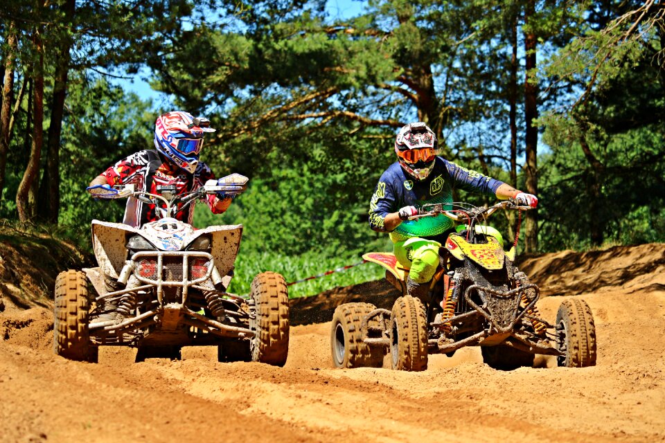 Motorsport motorcycle enduro