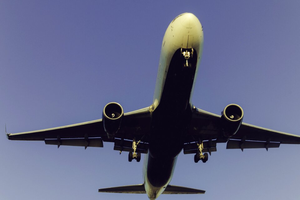 Airplane flight landing gear