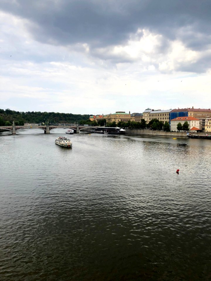 Vltava from Karlův Most, Staré Město, Praha, Hlavní Město … 