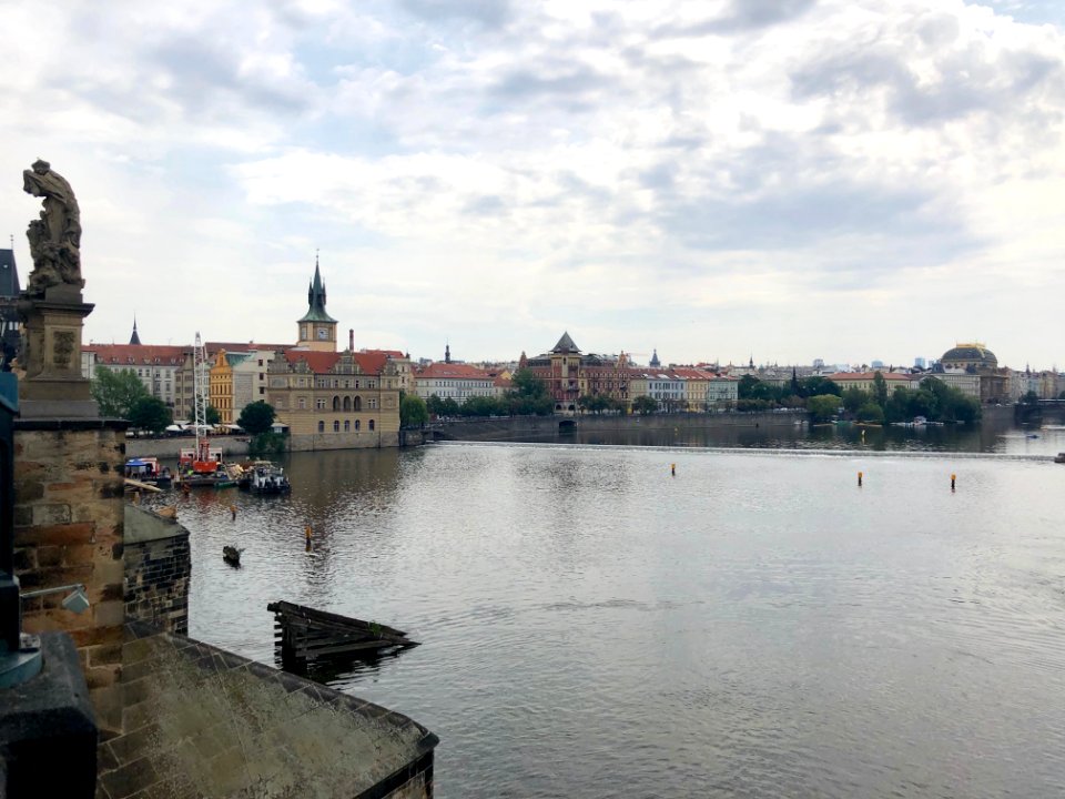 Vltava from Karlův Most, Staré Město, Praha, Hlavní Město … 