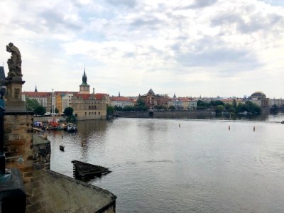 Vltava from Karlův Most, Staré Město, Praha, Hlavní Město … 