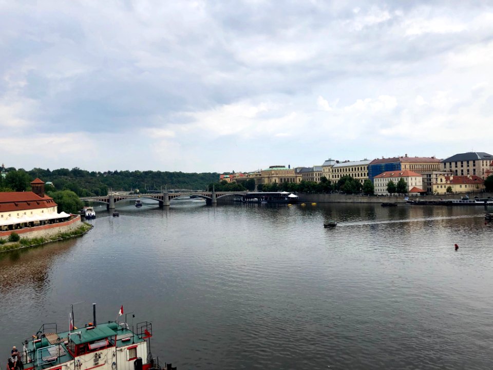 Vltava from Karlův Most, Staré Město, Praha, Hlavní Město … 
