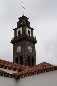 Clock tower tenerife historically photo