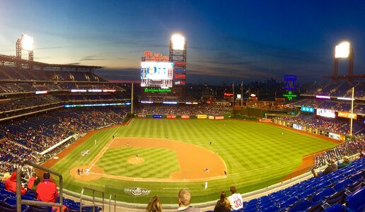 Baseball sports field stadium