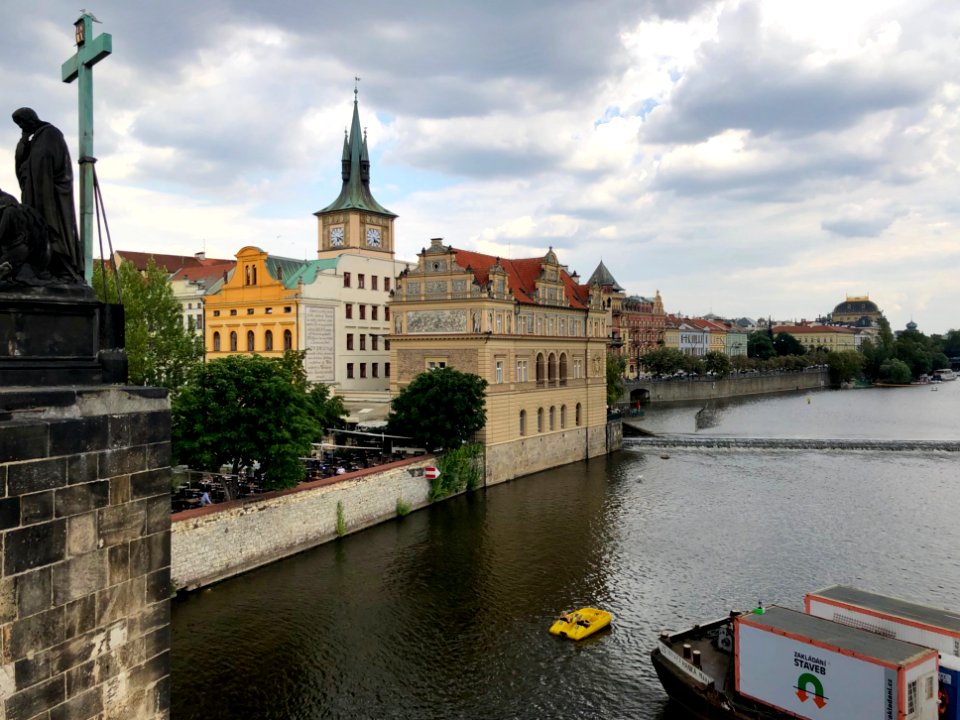 Staré Město from Karlův Most, Praha, Hlavní Město Praha, Č… 